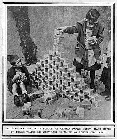 german hyper inflation 1923